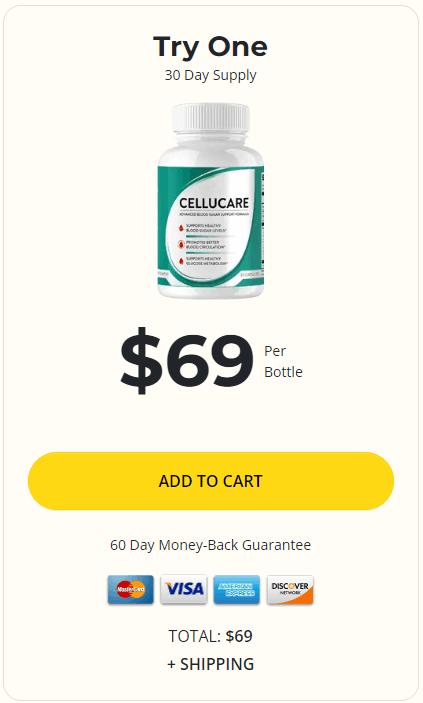 CelluCare 1 Bottle