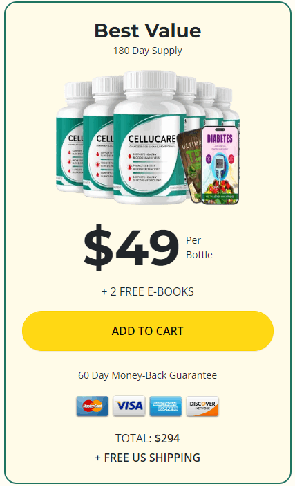 CelluCare  6 Bottle